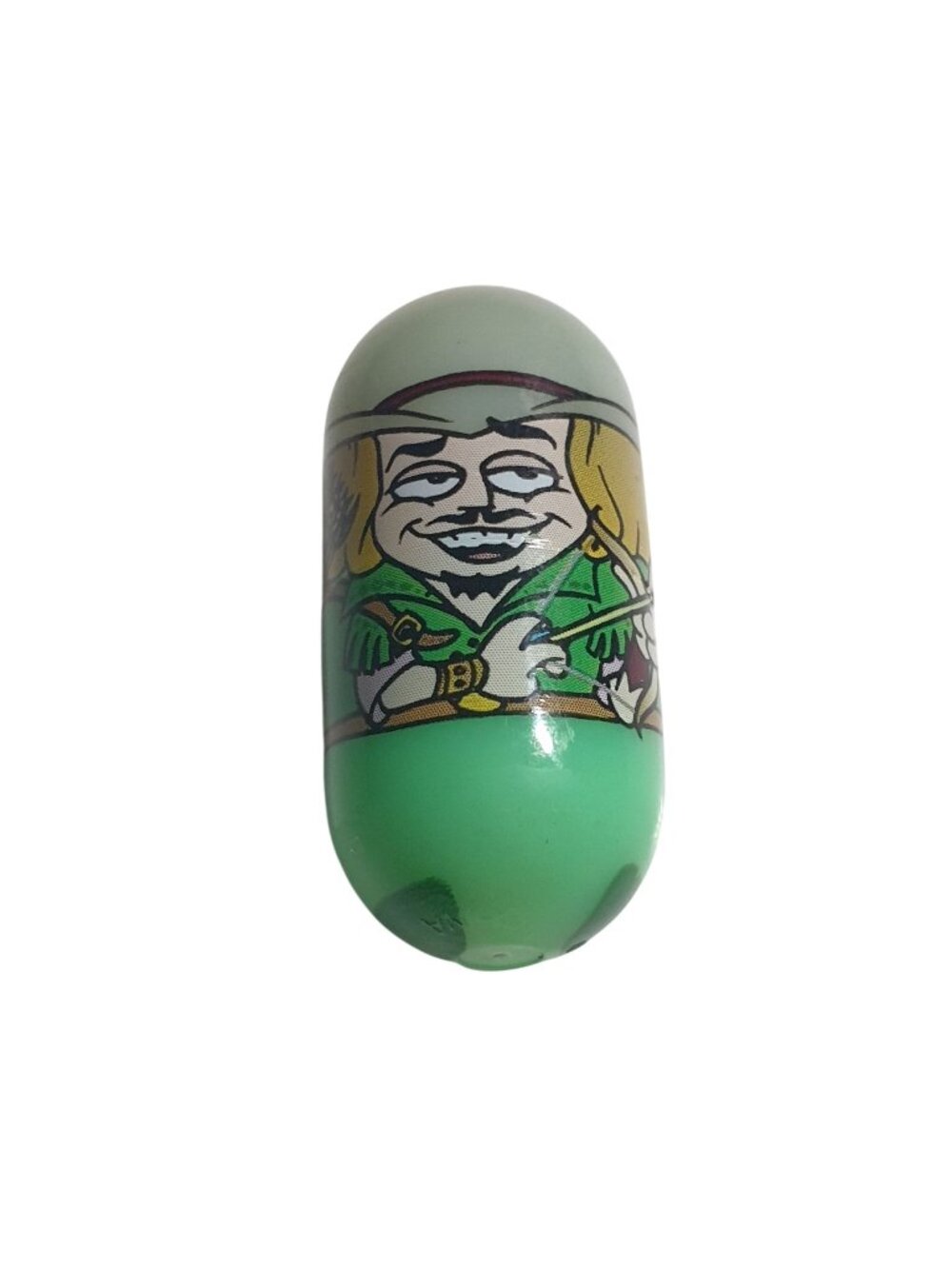 182 Royal Archer Mighty Beanz Collectible Toy Bean Green Character Vintage